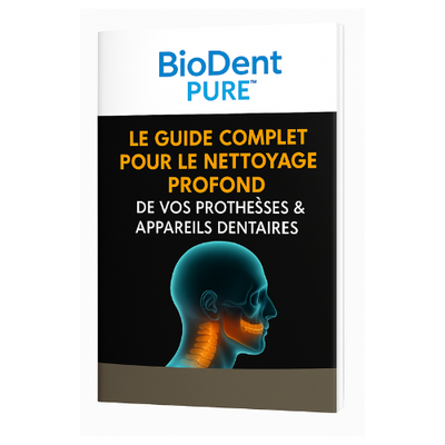 BioDent Pure™ – Nettoyage Clinique de Vos Prothèses et Appareils Dentaires à Domicile