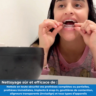 BioDent Pure™ – Nettoyage Clinique de Vos Prothèses et Appareils Dentaires à Domicile