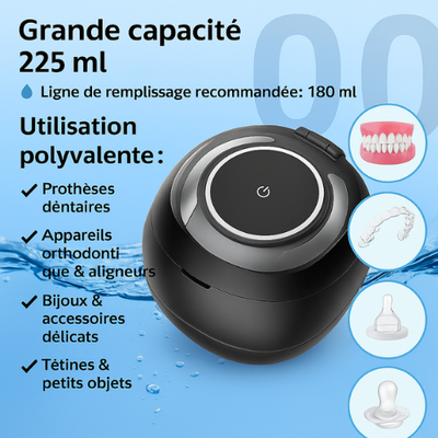 BioDent Pure™ – Nettoyage Clinique de Vos Prothèses et Appareils Dentaires à Domicile