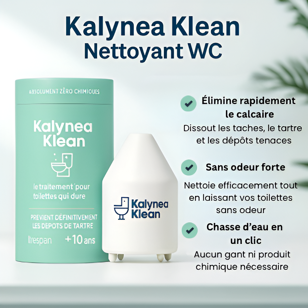Kalynea Klean ™ -La propreté sans chimie