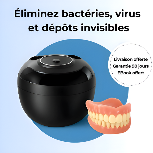 BioDent Pure™ – Nettoyage Clinique de Vos Prothèses et Appareils Dentaires à Domicile