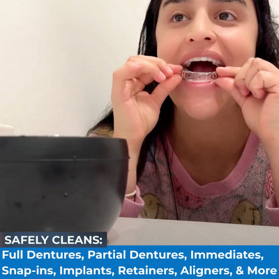 BioDent Pure™ – Clinical Cleaning of Your Dentures and Dental Appliances at Home
