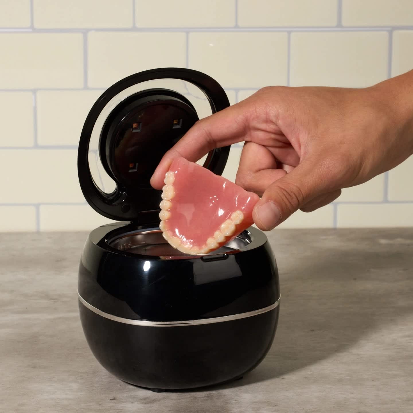 Deep Clean Your Dentures