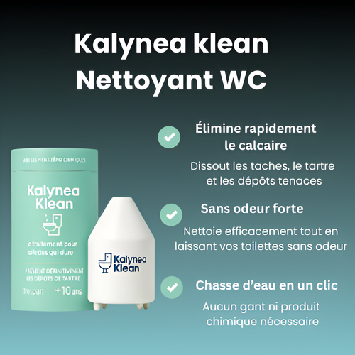 Kalynea Klean ™ -La propreté sans chimie
