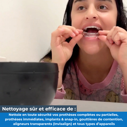 BioDent Pure™ – Nettoyage Clinique de Vos Prothèses et Appareils Dentaires à Domicile